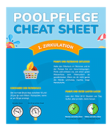 Poolpflege Cheat Sheet
