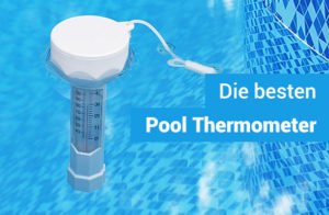 Schnur Poolthermometer Schwimmbadthermometer für Paddeln Pools Pool Thermometer 