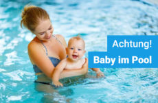 Ab wann Baby in Pool: Wassertemperatur, Sicherheit + Tipps